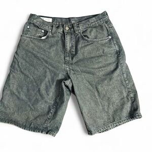 Zara Charcoal Denim Trousers